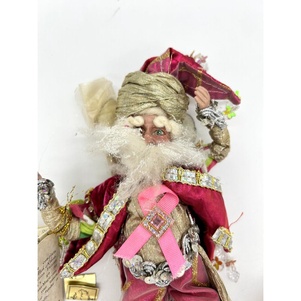 Mark Roberts Spirit of Home Fairy Pink Christmas Small Holiday Decor Elf 2011 - Picture 10 of 11